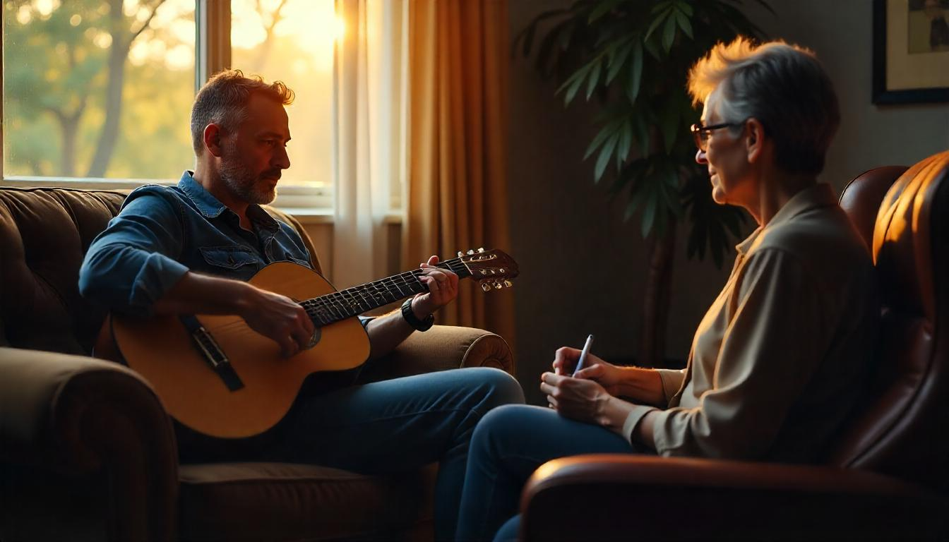 Terapia para reconectar con el placer de tocar la guitarra