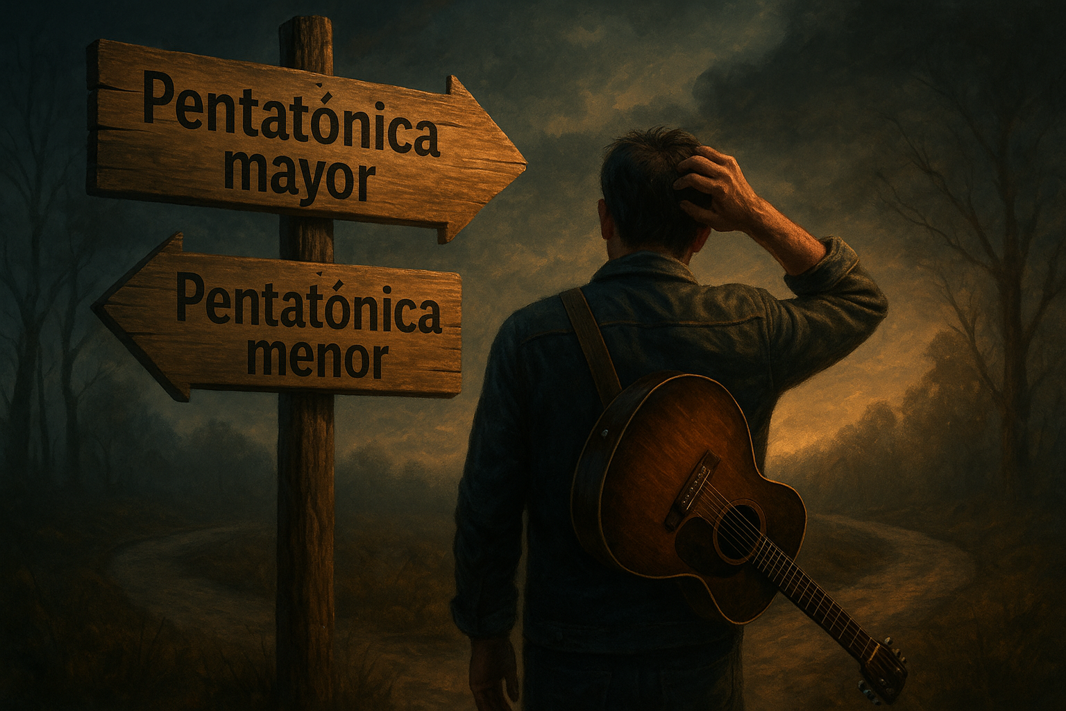 pentatónica en el blues