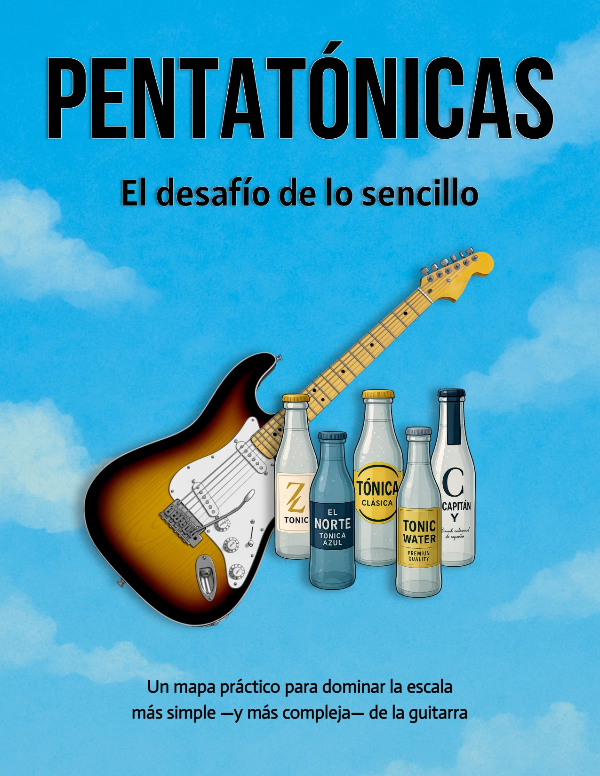 manual pentatónicas guitarra